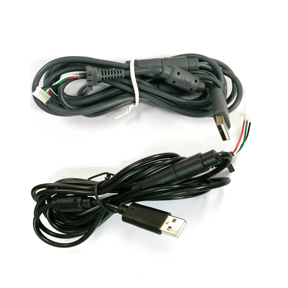 Grey Black 4 Pin Wired Controller Interface Cable Usb Breakaway Cable