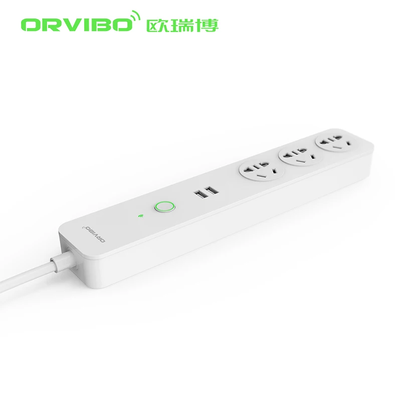 Smart USB Inserted Row Strip Patch Panel Intelligent Home Remote Control Socket WIFI in Smart 