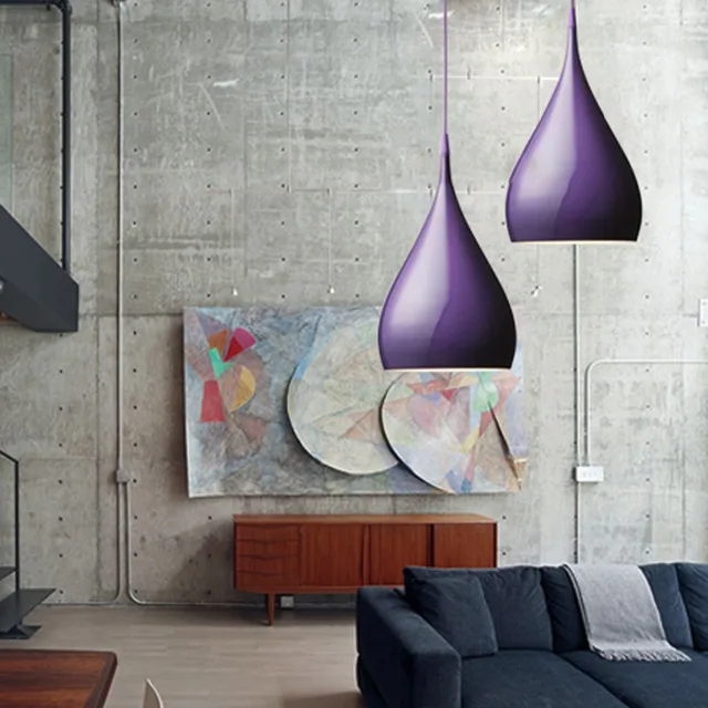 1 stücke Aluminium schwarz/lila Kronleuchter wohnzimmer lustres ... 1 stücke Aluminium schwarz/lila Kronleuchter wohnzimmer lustres ...