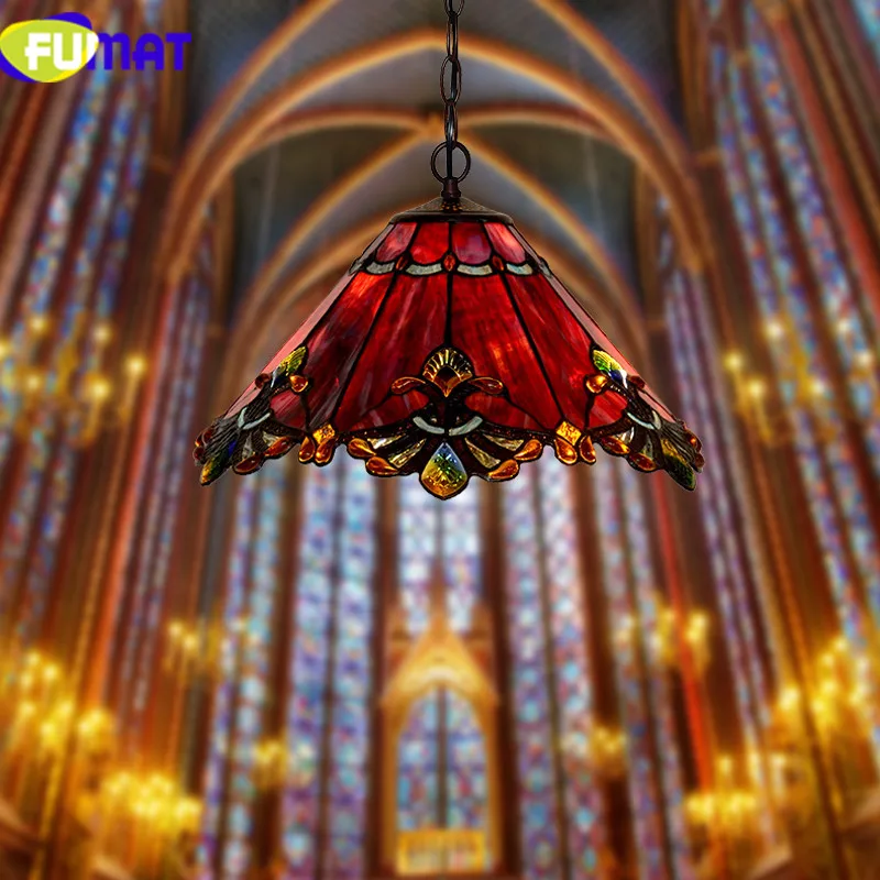 Tiffany Stained Glass Pendant Lamp1