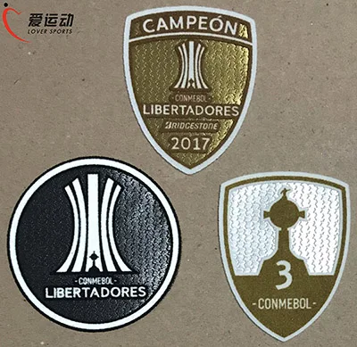 Copa Libertadores Vainqueur 3 Patch badge maillot de foot Grémio Santos River