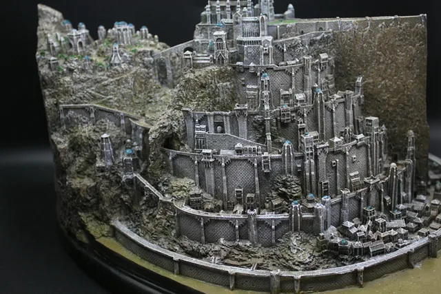 Weta Lord of The Rings MINAS TIRITH Capital of Gondor Environment Resin  Model