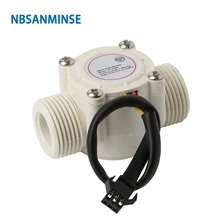 NBSANMINSE SMF-S403 G3/4 Water flow sensor 3-24V Water heaters Campus swipe machine Water vending machines NBSANMINSE SMF-S403 G3/4 Water flow sensor 3-24V Water heaters Campus swipe machine Water vending machines