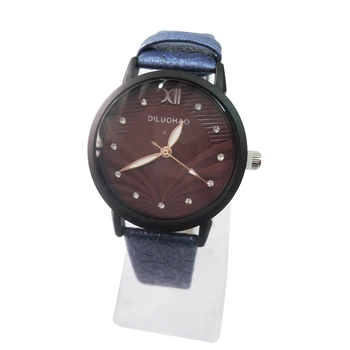

top fashion women's watch with leather belt , good quality ,fashion women's bracelet watch