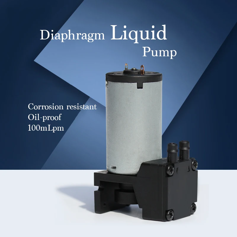 

12V/24V FPM Diaphragm Mini Electrical Liquid Pump Self-priming Laboratory Use
