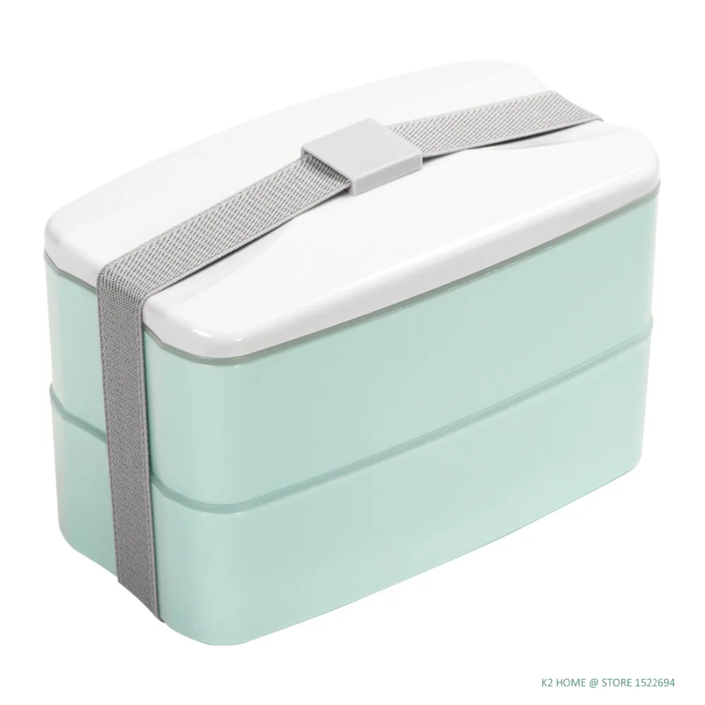 

Double Layers Lunch Bento Box Meal Prep Container Leakproof Bento Box Dishwasher Microwave Safe Food Storage Box Containers