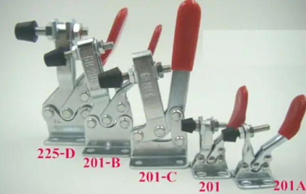 1 шт. тиски для станков с ЧПУ, ручной инструмент тумблер 225D, горизонтальный крепеж, Быстрое приспособление и зажимное устройство