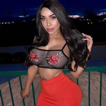 

2018 New Sexy Fishnet Embroidery Bralette Bra Women's Bras Bandeau Floral Fish Net Wiree Free Unlined Bra Brassiere Big Size XL