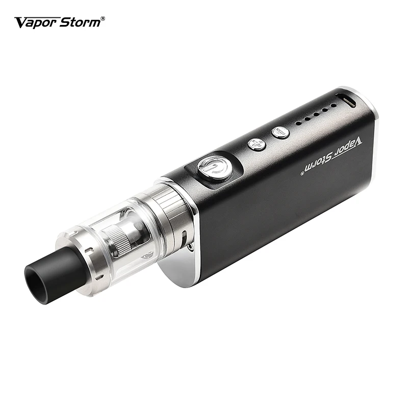 Новый Vapor Storm Mini 50 Вт vape Kit 2200 мАч встроенный аккумулятор 2 0 мл атомайзер