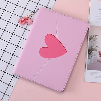 

Case For New iPad Mini 5 Fashion Pink love Smart Cover Folding Stand Auto Sleep/Wake Back protection Case For ipad Mini 4 5