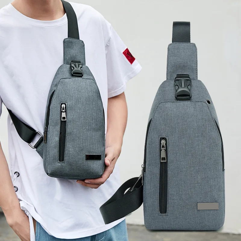 

YaHe Oxford Sling Bags Men Waterproof Mini Shoulder Bag Multifunction Cross Over Back Pack For Teenager Boys Casual Travel Bags