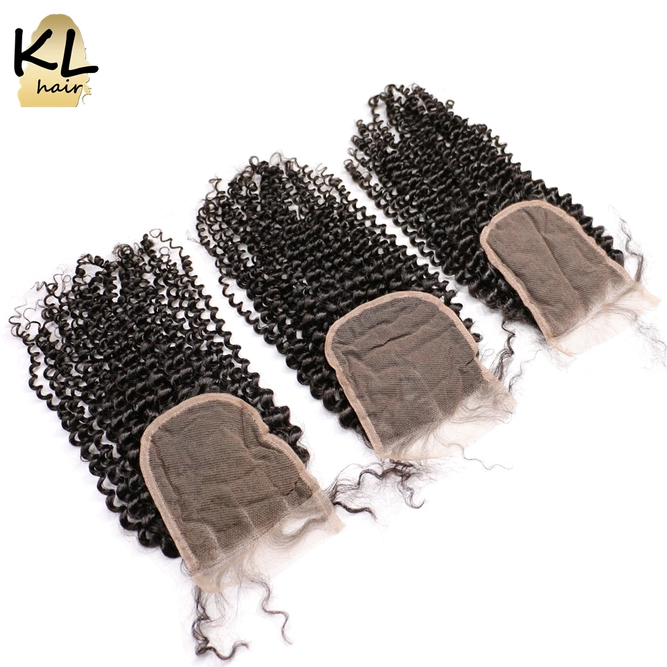 Clearance KL Hair Brazilian Kinky Curly Hair With Closure 100% Remy Human Hair 3 Bundles Bleached Knots With Baby Hair Lace Closure 2 Clearance KL Hair Brazilian Kinky Curly Hair With Closure 100% Remy Human Hair 3 Bundles Bleached Knots With Baby Hair Lace Closure 2