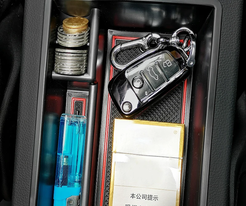 Для Audi Q3(F3) интерьер автомобиля консоли Подлокотник для хранения Органайзер-коробка для хранения-1 шт. набор