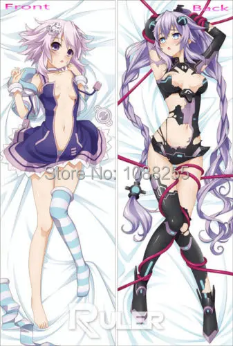 

Anime Dakimakura Pillow Case Hyperdimension Neptunia Neptune Purple Heart
