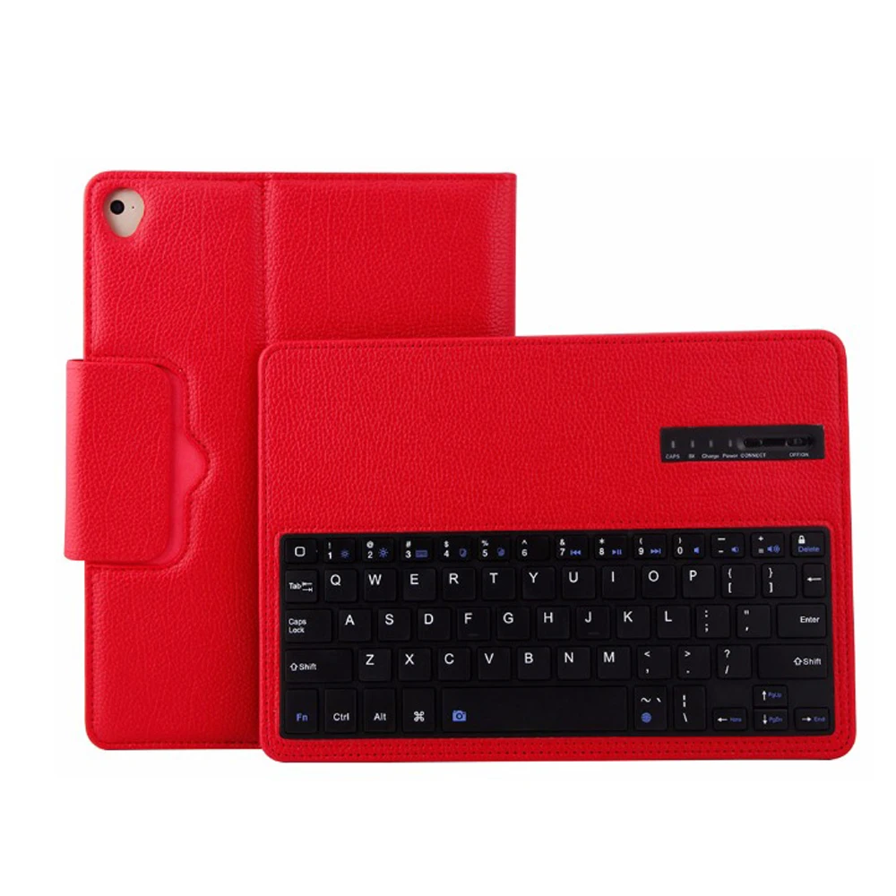 Отсоедините беспроводной чехол с клавиатурой Bluetooth для Apple iPad 9 7 2018 2017 5 го 6