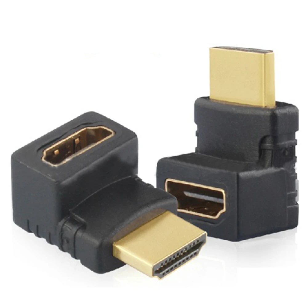 

Male To Female Adapter Converter HDMI 1080P 270 Degree Coupler 90 Degree TV