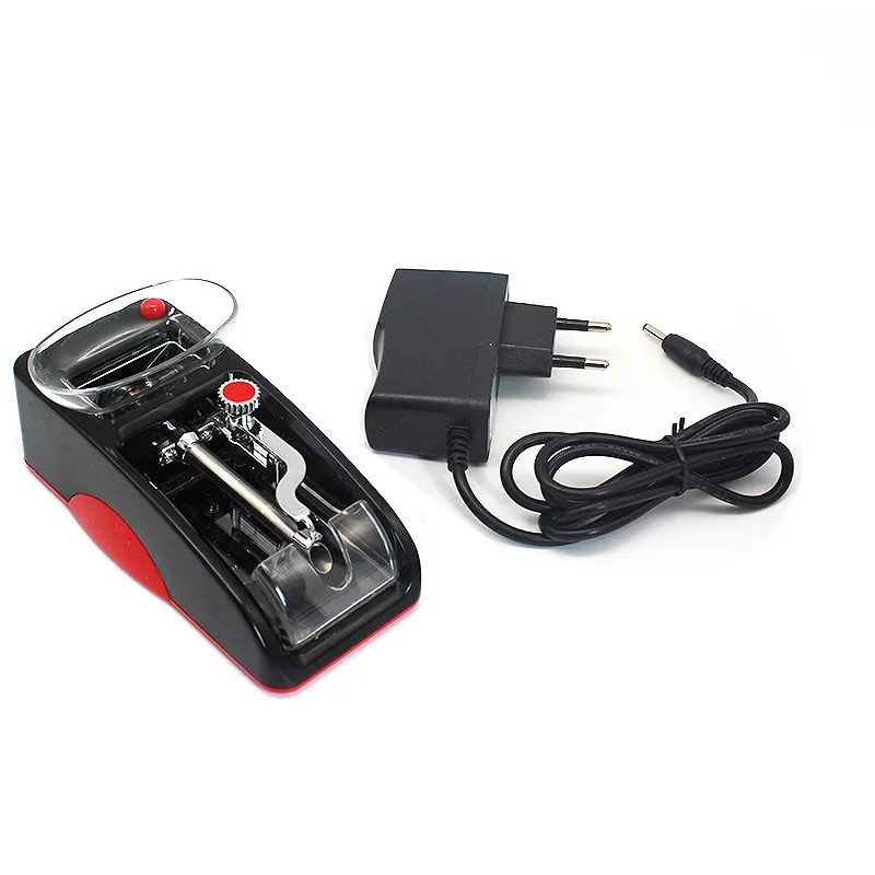  Electric Automatic Cigarette Rolling Machine Injector Maker Tobacco Roller 100-240V EU/US Plug 66CY