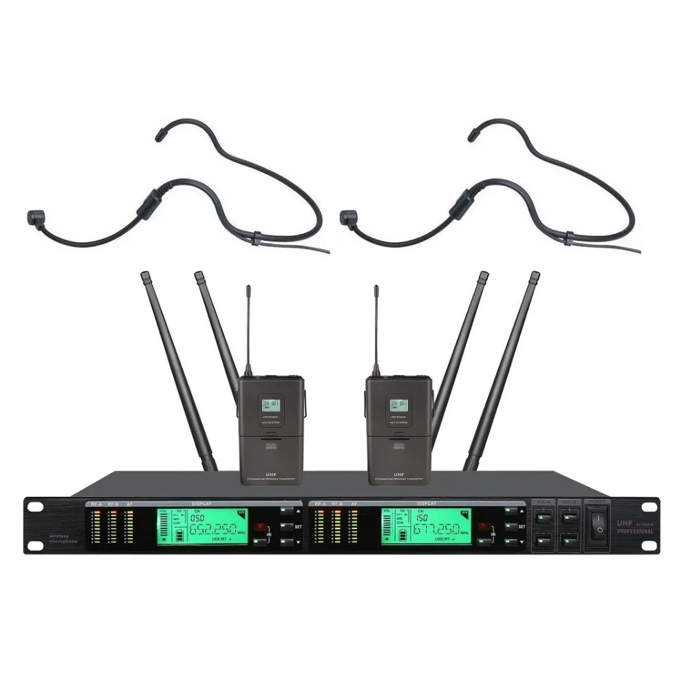 Bolymic Stage Performance Headset Microphone True Diversity Digital