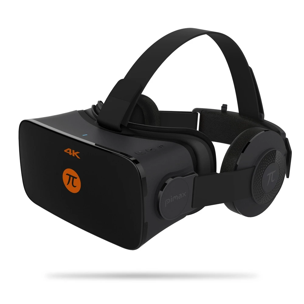 Original PIMAX 4K VR Helmet Cardboard Virtual Reality Glasses Mobile Phone 3D Video Movie Headset With Earphone PC 110 Degree