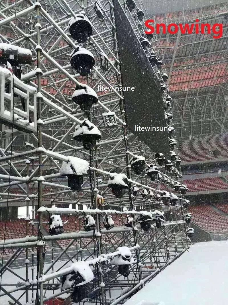 snow proof cover coated protecting lighting