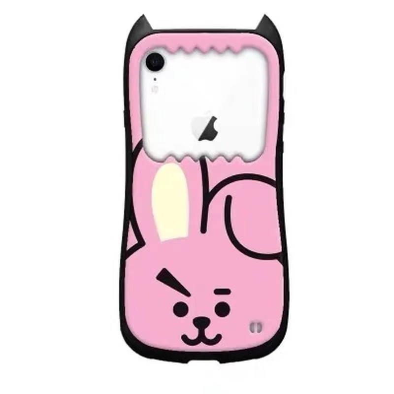 Q UNCLE Phone Case For iPhone X XR XS MAX Soft TPU Back Cover Cartoon Coque 6 6S 7 8 Plus |