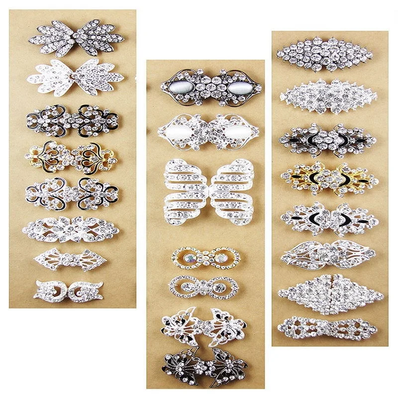 

High grade button A diamond buckle mink fur mink coat mink hair button drill buckle