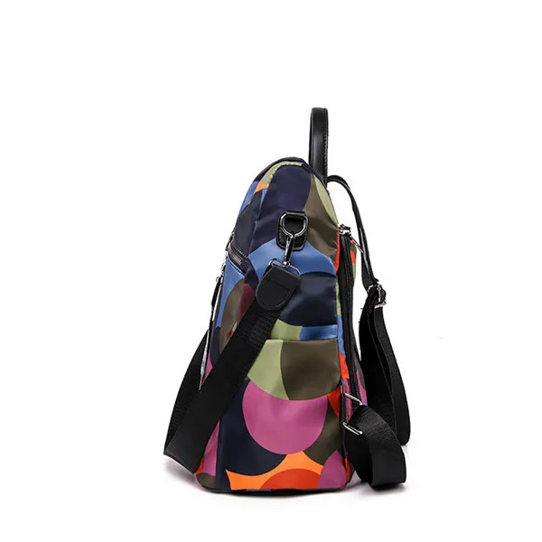 Модные женские рюкзаки с защитой от краж, известный бренд, Большой Вместительный рюкзак, высокое качество, водонепроницаемые женские рюкзаки-оксфорды