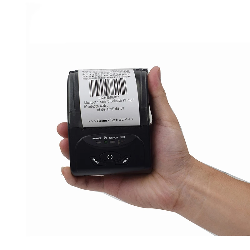 Portátil sem Fio Impressora de Recibos de Bluetooth Móvel para o Supermercado Xeumior Mini Bluetooth Android Impressora Térmica 58mm Sdk - Imagem 3