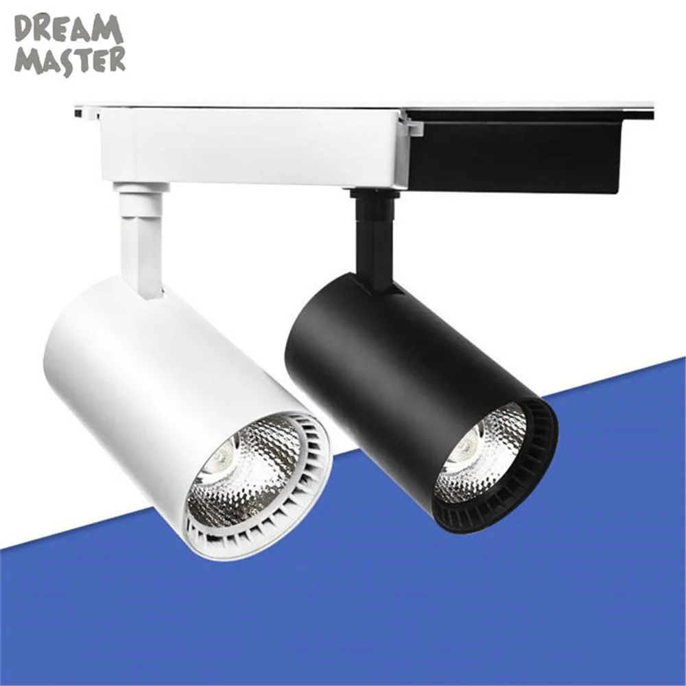 الصناعية 7/9/12 W COB LED أضواء المسارات led السكك الحديدية مصباح المصابيح الأضواء iluminacao تركيبة إضاءة لمتجر متجر بقعة الإضاءة