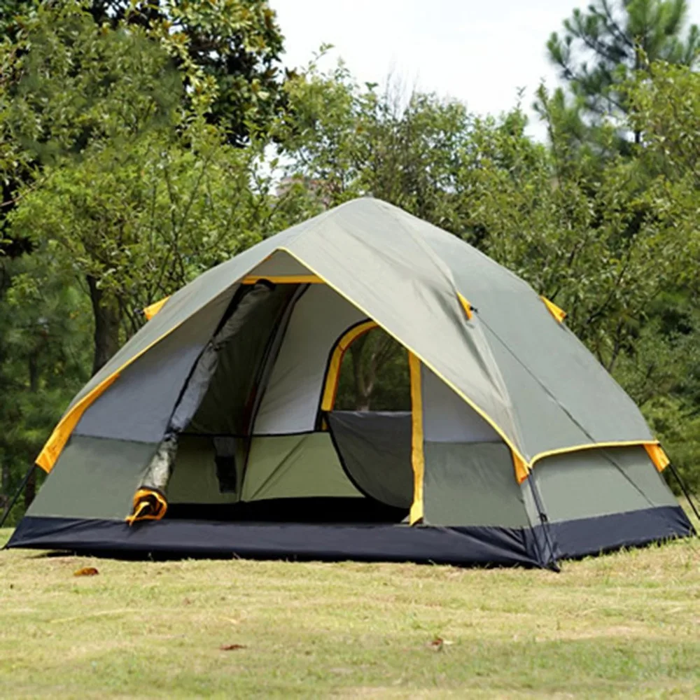 

2/4 Persons Automatic Double Layers Tent Portable Foldable Tent Rainproof Outdoor Camping Hiking Tent CS062 for camping fishing