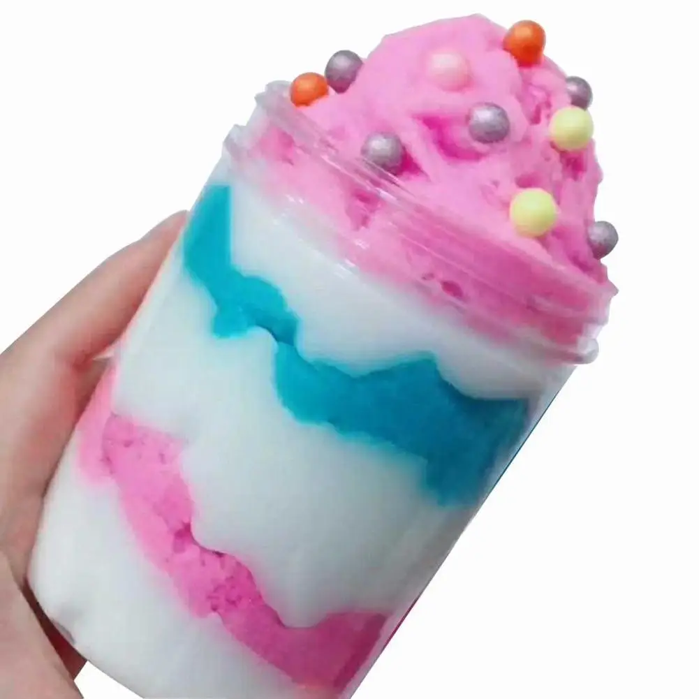 

Funny Ice Cream Mud Clay Slime Putty Plasticine Sludge Kids Toy Stress Reliever 2019