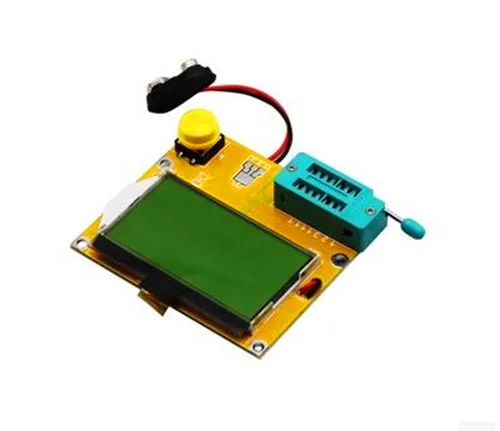 

Free Shipping!! LCR-T4 graphic / transistor tester / resistance capacitance / ESR / SCR /Electronic Component