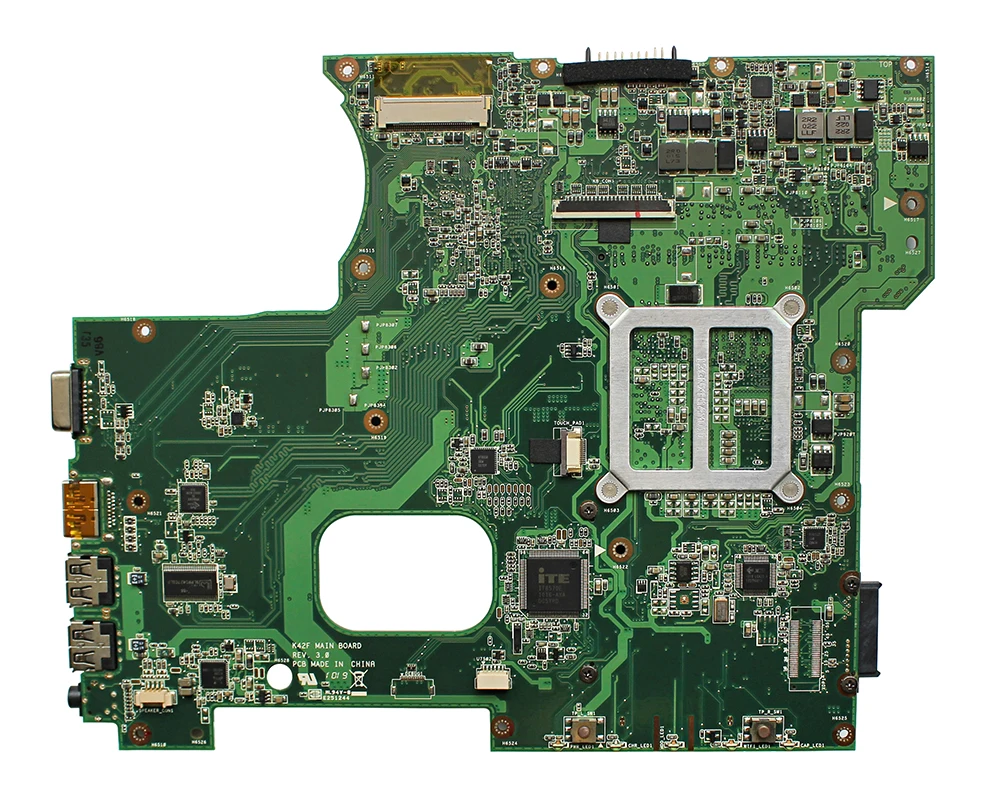 K42F материнская плата Rev 2 0/3 2/3 3 HM55 PGA989 для For Asus P42F X42F A42F ноутбука тест OK|main board|notebook