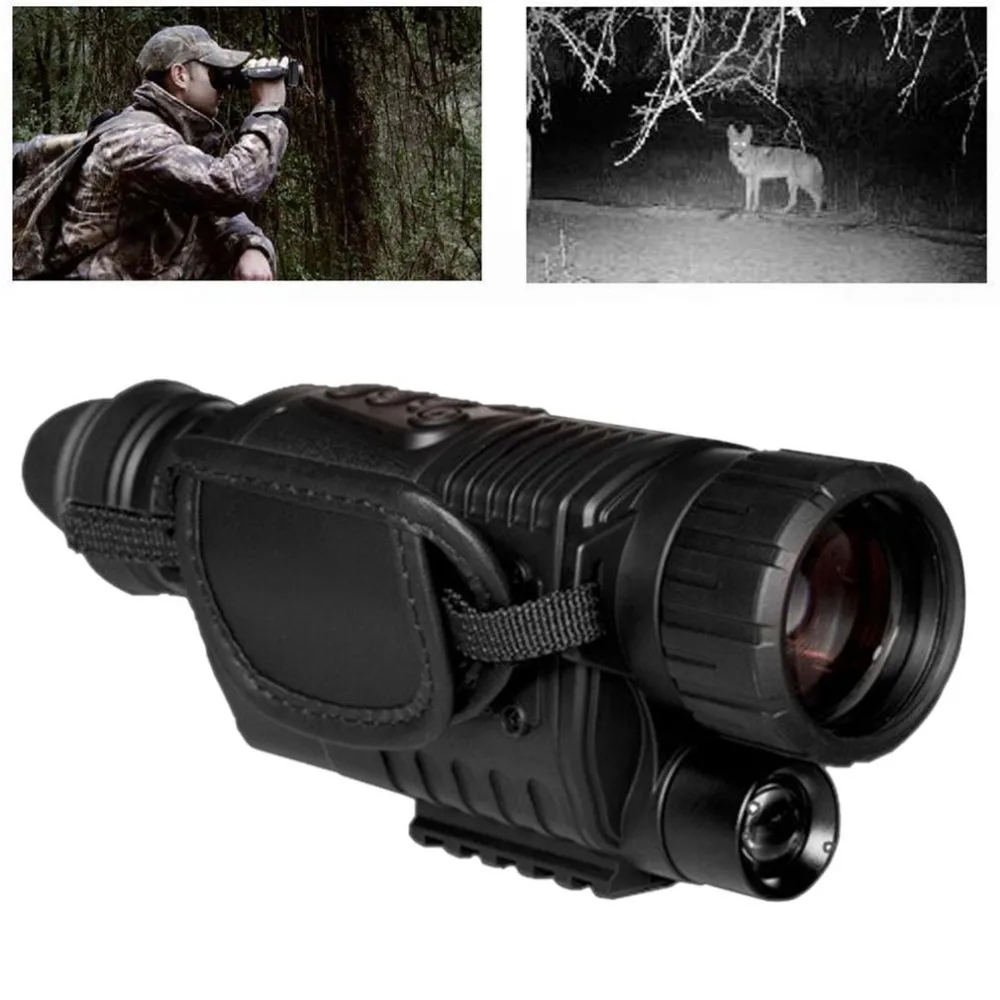 

5x42 Magnification Multifunctional High-definition Night Vision Telescope Instrument Portable Infrared Hunting Camera Video