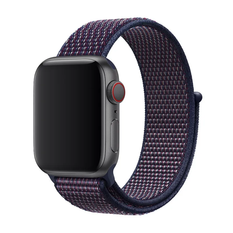 Нейлоновые ремешки для Apple Watch 40 мм 38 мм браслет для Apple Watch Series 4 44 мм ремешок для Apple Watch полосы 42 мм