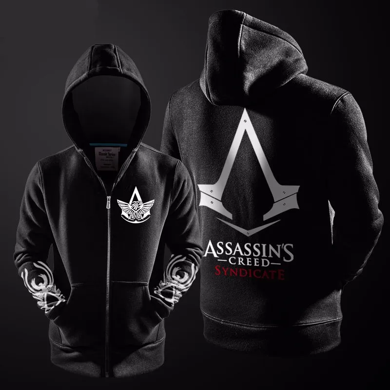 assassin's creed glowing hoodie