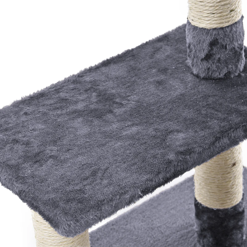 New Domestic Delivery Luxury Cat Scratching Post House For Furniture Kitten Toy Climbing Furniture with One Bowl Cat Home Ball New Domestic Delivery Luxury Cat Scratching Post House For Furniture Kitten Toy Climbing Furniture with One Bowl Cat Home Ball