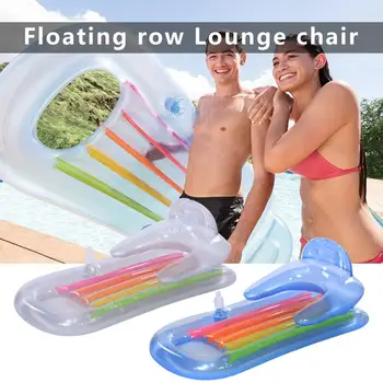 

Summer Swmming Inflatable Floating Water Leisure Lounge Chair Adult Water Lounge For Beach Pool Can Be Placed In A Water Bottle