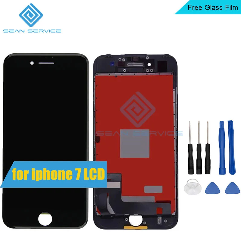 For iPhone 7 LCD Display and Touch Screen Digitizer Assembly lcds for iPhone 7 Display With Touch Screen Digitizer Assembl+Tools