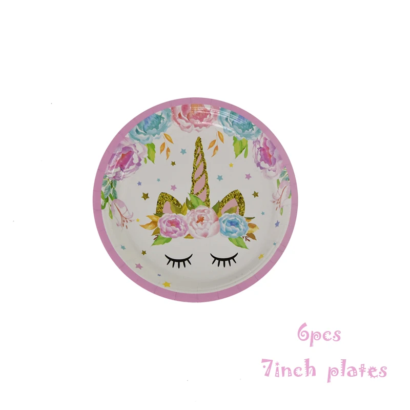 Lovely Pink Horse Birthday Party Supplies Set Plates Cups Napkins Tableware Kit for 16 Guests by PCBS Parties Can Be Simple