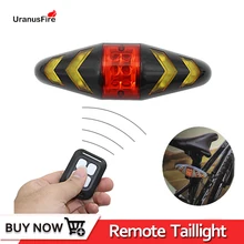 Дистанционное управление велосипед задний фонарь Водонепроницаемый Смарт велосипед задние фары безопасности индикаторы поворота велосипедные аксессуары