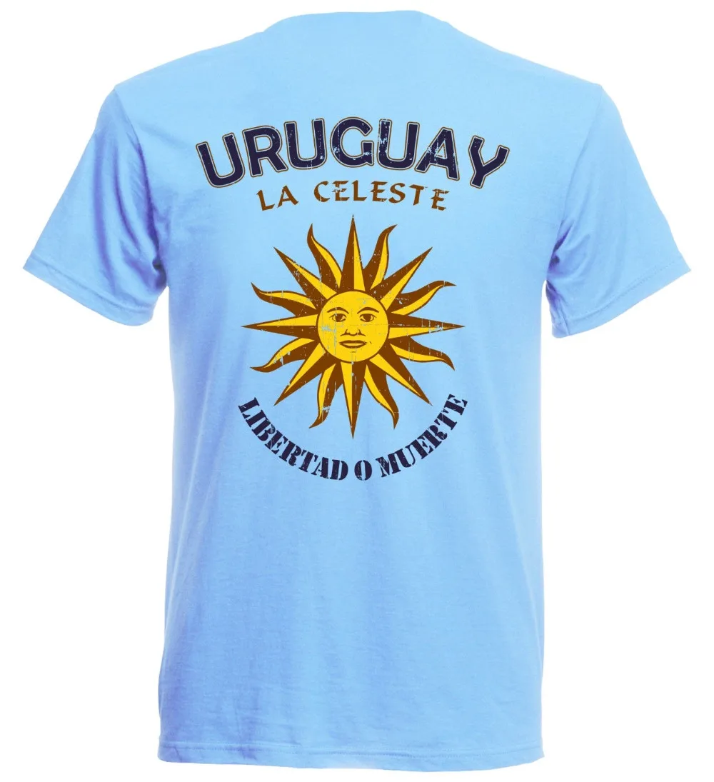 

Uruguay T-Shirt Men'S Legend Footballer Soccers Free Shipping Mens New Fashion Brand Clothing Summer Cotton Slim Fit T Shirts
