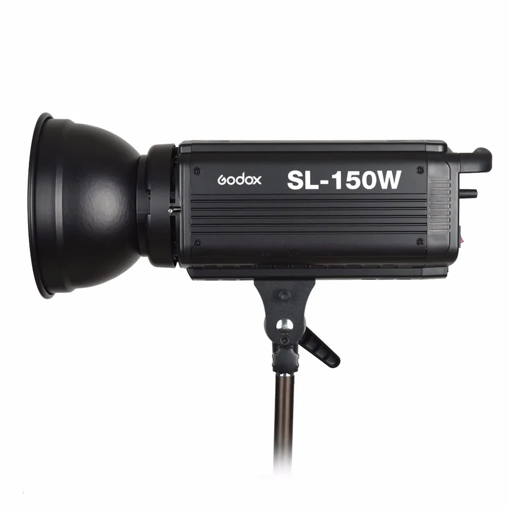 DHL, 2 шт., Godox SL-150W 150WS 5600 K, белая версия, ЖК-панель, светодиодный, видео светильник, непрерывный выход, крепление Bowens, студийный светильник