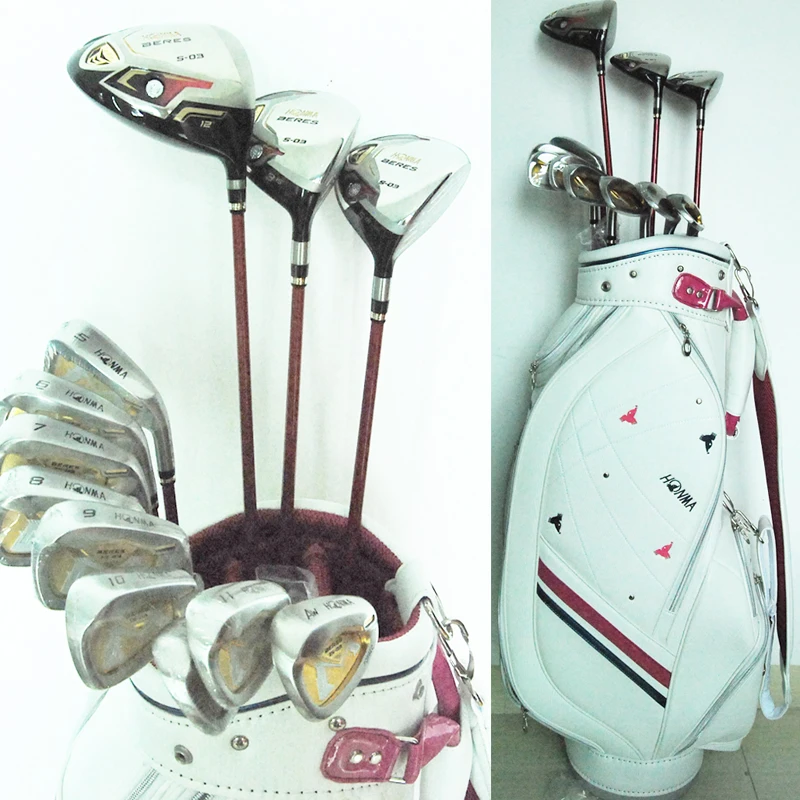 Cooyute New Womens Golf clubs HONMA S 03 Compelete set of