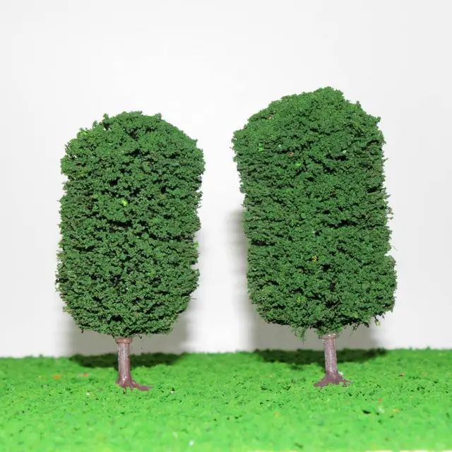 S0502 Ball-shaped Trees Model Train Wargame Diorama Architecture Scenery NEW