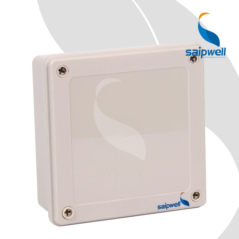 160 160 60mm IP67 ABS Junction Box Plastic Screw Type Waterproof Enclosure SP 02 161660