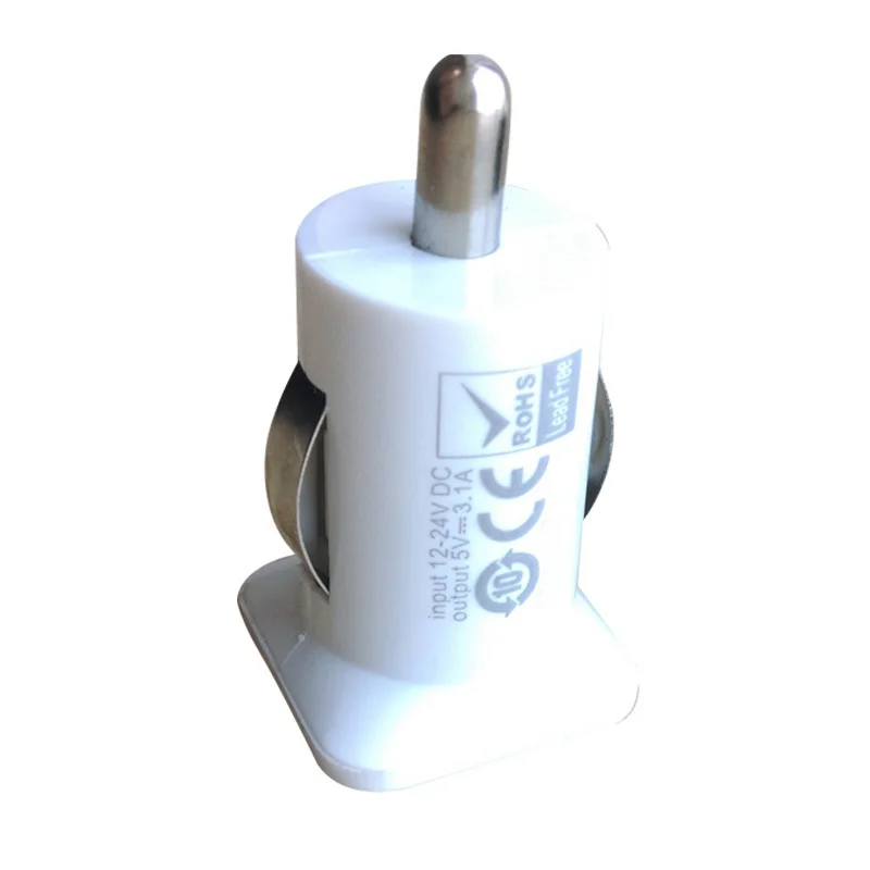 2 USB выход Автомобильное зарядное устройство 2A max(реальная) Быстрая зарядка для iPhone 6 S 6 plus SE для samsung S6 S5 S4 Мобильные Телефоны Планшеты