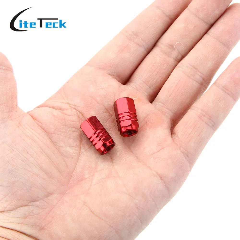 1 Pair Aluminium Alloy Bicycle Valve Cap Motor Bike Car Valve Cap Mouth