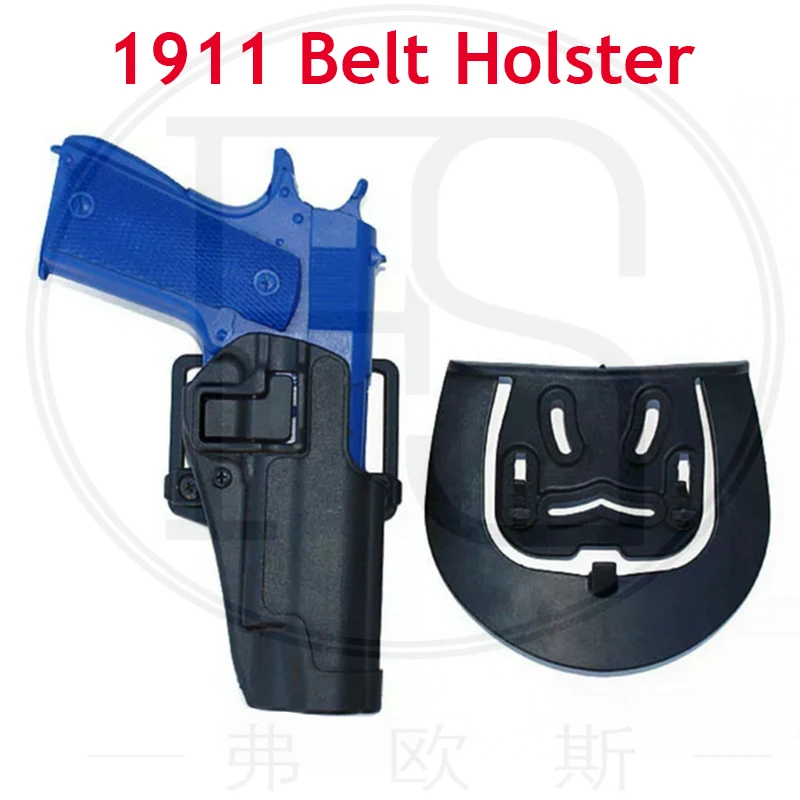 Hunting Pistol Belt Holster For Colt 1911 Gun Holster Right Hand