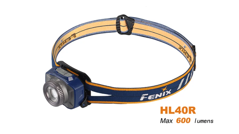 Новое поступление Fenix HL40R 600 люмен Micro-USB Перезаряжаемые все-Круглый Поворотный фокусировки фары Встроенный 2000 мАч Li- полимера Батарея